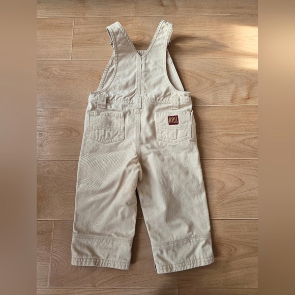 Vintage Y2K 2002 Gymboree beige khaki overalls - Picture 6 of 6